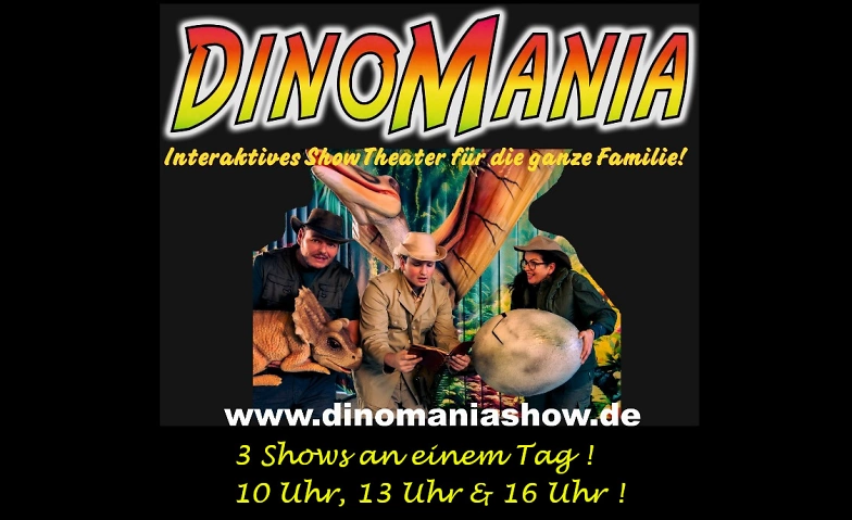 Event-Image for 'Dinomania - Erlebe das Abenteuer deines Lebens!'