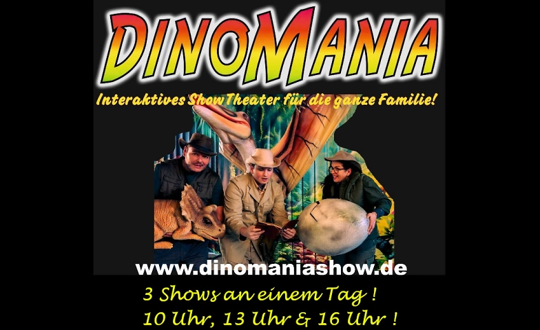 Event-Image for 'Dinomania - Erlebe das Abenteuer deines Lebens!'