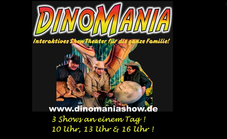 Event-Image for 'Dinomania - Erlebe das Abenteuer deines Lebens!'