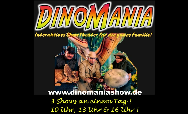 Event-Image for 'Dinomania - Erlebe das Abenteuer deines Lebens!'