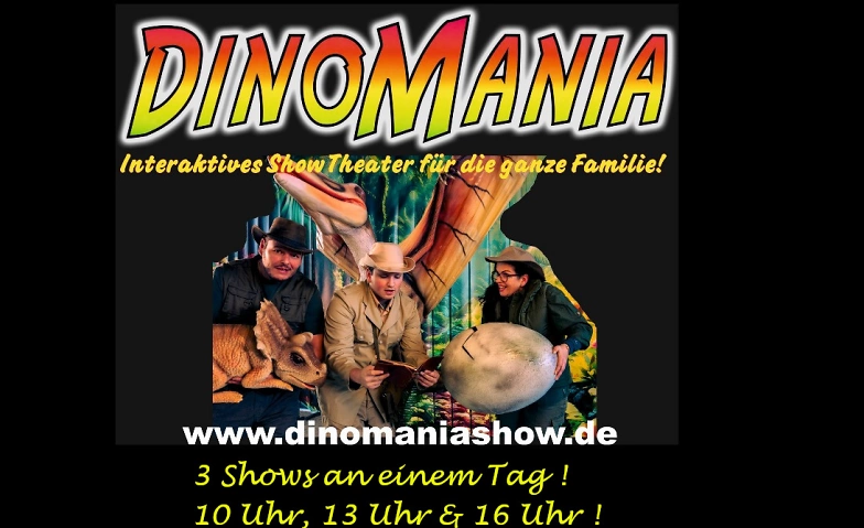 Event-Image for 'Dinomania - Erlebe das Abenteuer deines Lebens!'