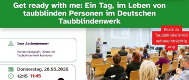 Event-Image for 'Taubblindenwerk: Ein Tag im Leben taubblinder Menschen'