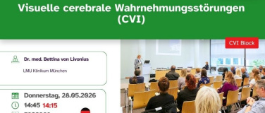 Event-Image for 'CVI - augen&auml;rztlich und orthoptisch abkl&auml;ren'