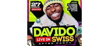 Event-Image for 'ABIZWAY PRESENT AFTER PARTY DAVIDO LIVE IN SWISS'