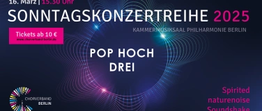 Event-Image for 'Sonntagskonzert Nr. 3 - Pop hoch drei'