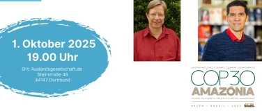 Event-Image for 'Gesprächsabend: Letzte Hoffnung Belém - Forum zur COP30'