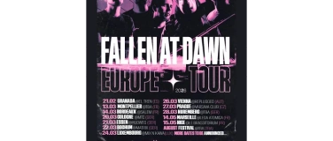 Event-Image for 'Fallen at Dawn - Europe Tour - feat.  Wrxchted - Autumn Kids'