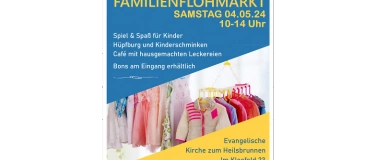 Event-Image for 'Familien- und Kinderflohmarkt Kirche zum Heilsbrunnen'