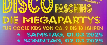 Event-Image for 'Disco-Faschingsparty für Kids von ca. 9 bis 13 Jahren'