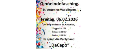 Event-Image for 'Gemeindefasching St. Antonius in Waiblingen'