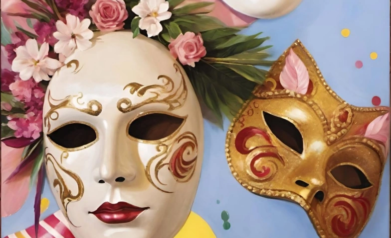 Event-Image for 'Bunter Maskenzauber- Faschingsmasken Workshop im KreativCaf&eacute;'