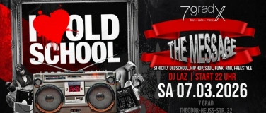 Event-Image for '&Uuml;30 Oldschool Party 7.3 at 7gradX'