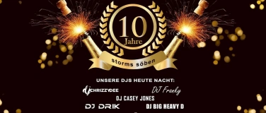 Event-Image for '10 Jahre storms söben – Die Jubiläumsparty'