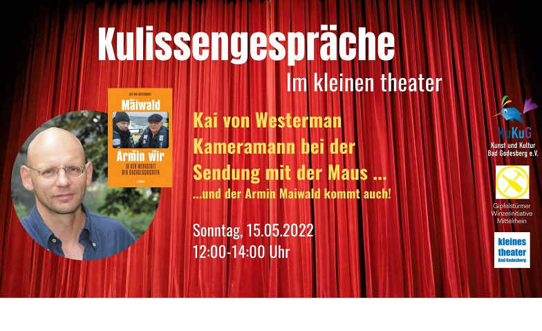 Kulissengespräch: Kai von Westerman Kurpark um den Trinkpavillon der Kurfürstenquelle, Koblenzer Straße 80, 53177 Bonn Tickets