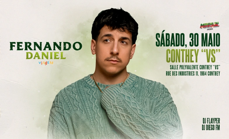 Fernando Daniel Salle polyvalente de Conthey, Rue des Industries 11, 1964 Conthey Tickets