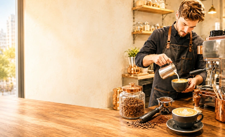 Event-Image for 'Barista-Kurs mit Caff&egrave; Di Santo & Pasqua's Kaffeewerkstatt'