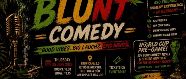 Event-Image for 'Blunt Comedy: Stand-Up Comedy World Cup 420 PreGame Show!'