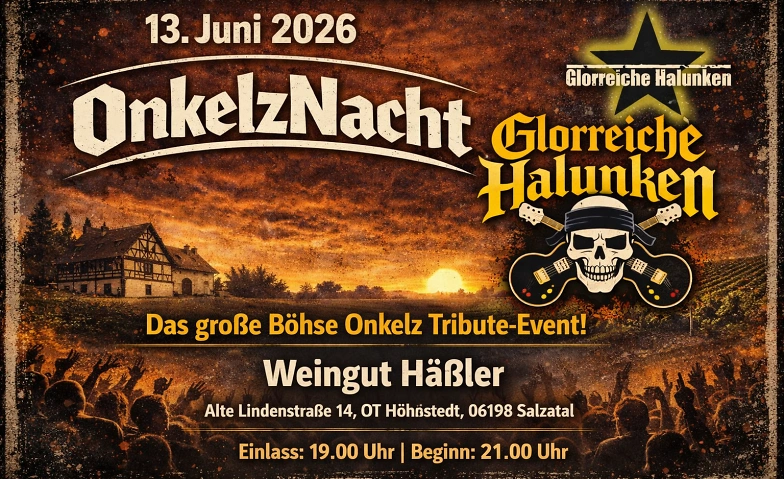 Event-Image for 'Glorreiche Halunken, die OnkelzNacht die kracht!'