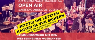 Event-Image for 'Fischertagsabend 2025 - Open Air mit Westerheimer Musikanten'