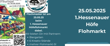 Event-Image for '1. Hessenaue Höfeflohmarkt bei Fischmaster 25.05.25'