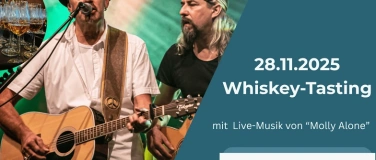 Event-Image for 'Whiskey-Tasting mit Live Musik von „Molly Alone“ am 28.11.25'