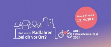 Event-Image for 'Besser Radfahren: Mach online mit beim Fahrradklima-Test! (K'