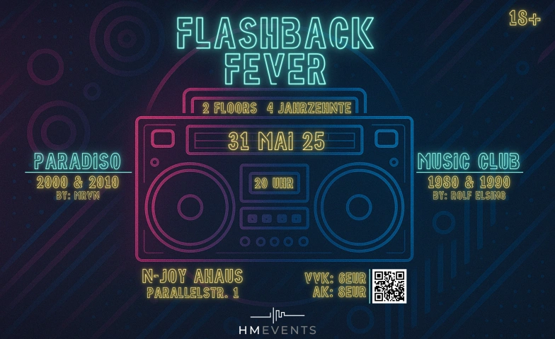 Flashback Fever – Die Zeitreise-Party N-Joy Ahaus, Parallelstraße 1, 48683 Ahaus Tickets