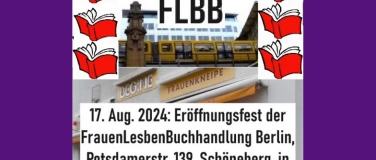 Event-Image for 'FrauenLesbenBuchhandlung Berlin - Eröffnungsfest'