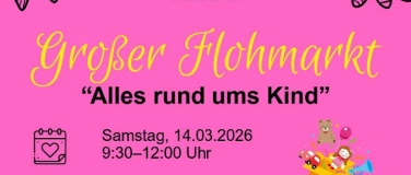 Event-Image for 'Gro&szlig;er Kindersachen-Flohmarkt &bdquo;Rund ums Kind&ldquo; in Sauerlach'