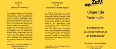 Event-Image for 'Klingende Steinhalle - Elektronische Soundperfomance'