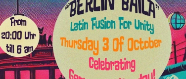 Event-Image for 'Solo Pájaros at Berlin Baila  German Unite Day Celebration'