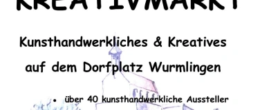 Event-Image for 'Kreativmarkt / Kunsthandwerkermarkt Wurmlingen'