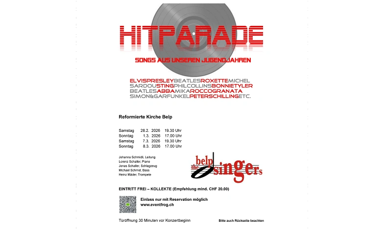 The Belp Singers - Konzerte Tickets