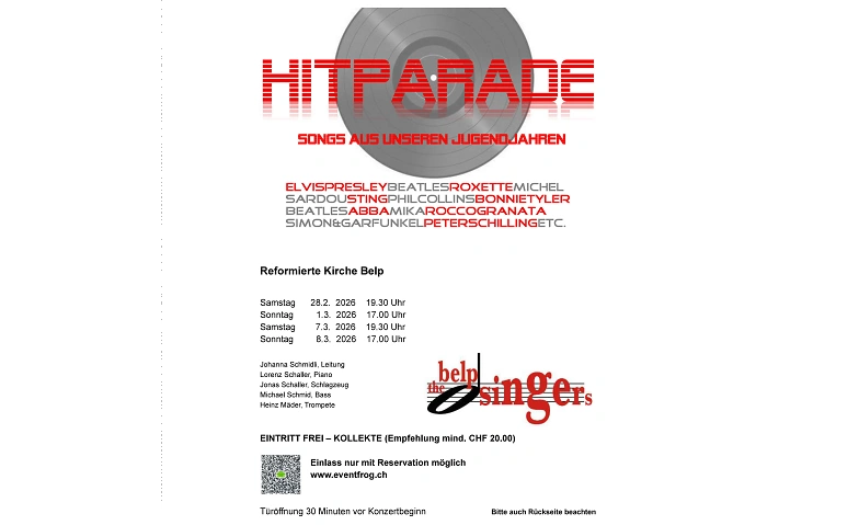 The Belp Singers - Konzerte Tickets