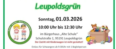 Event-Image for '7.Kinderkleider &  Spielzeug Basar Leupoldsgr&uuml;n'