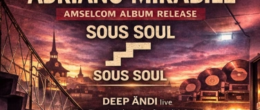 Event-Image for 'Amselcom Release Party w. Deep &Auml;ndi, Adriano Mirabile uvm.'