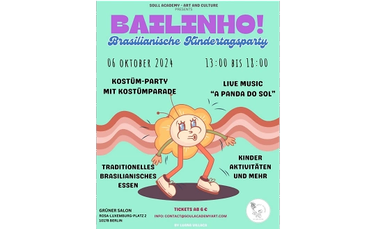 Logo de sponsoring de l'événement Bailinho! - Brasilianische Kindertagsparty