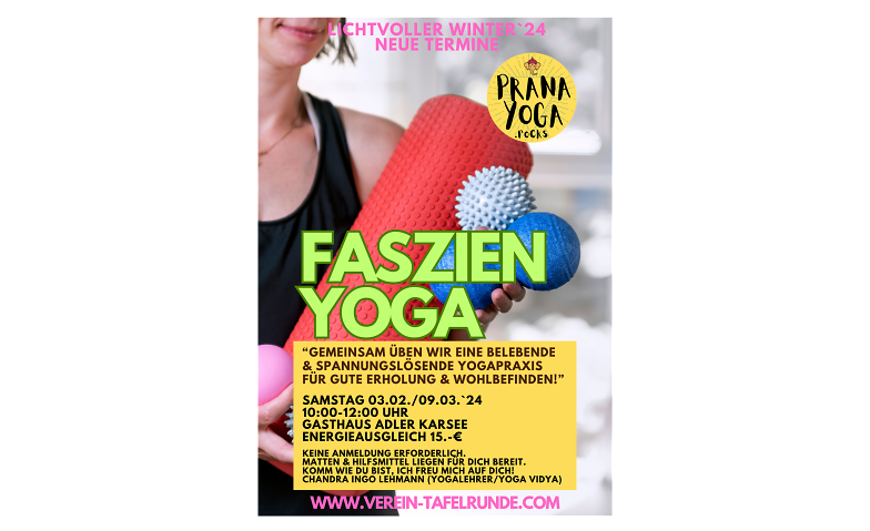 Faszien - offenes Yoga-Angebot mit Ingo ${singleEventLocation} Tickets