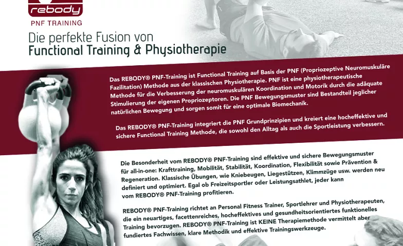 REBODY® PNF-Training  Advanced "Trainingsprogressionen für.. SanoGym, Johannesstraße 58A, 70176 Stuttgart Tickets
