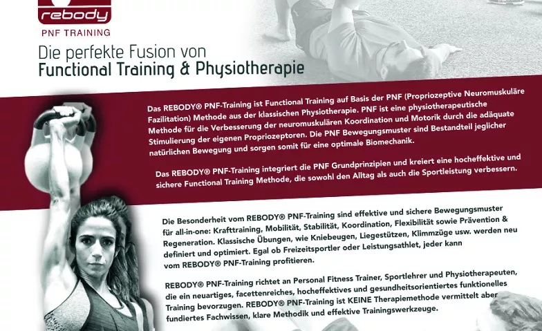 REBODY ® PNF-Training Advanced „Funktionelle Asymmetrie" 1 SanoGym, Johannesstraße 58A, 70176 Stuttgart Tickets