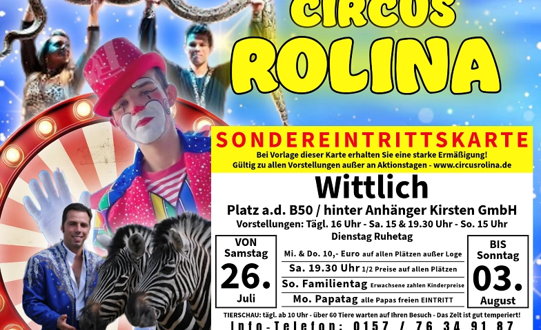 Event-Image for 'Circus Rolina'