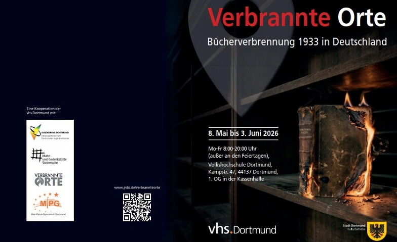 Event-Image for 'Verbrannte Orte. B&uuml;cherverbrennung 1933 in Deutschland'