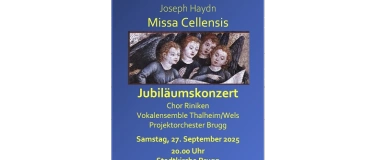 Event-Image for 'Missa Cellensis - Jubiläumskonzert des Chors Riniken'