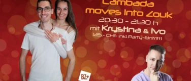Event-Image for 'Lambada moves into Zouk Workshop mit Ivo & Krist&yacute;na'