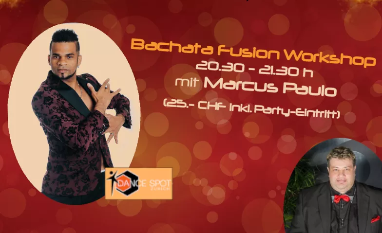 Bachata Fusion Workshop mit Marcus Paulo (Dance Spot Zürich) Club Silbando, Förrlibuckstrasse 62, 8005 Zürich Tickets