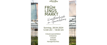 Event-Image for '1. Frühlingsmarkt im Kräuterkind Gewächshaus, Hürth'