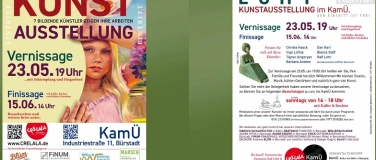 Event-Image for 'ECHT – Kunstausstellung / Vernissage im KamÜ in Bürstadt'
