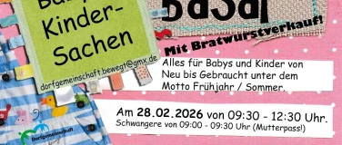 Event-Image for 'Baby- und Kindersachenbasar Fr&uuml;hjahr/Sommer  in Frohndorf'