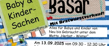 Event-Image for 'Baby- und Kindersachenbasar Herbst/Winter in Frohndorf'