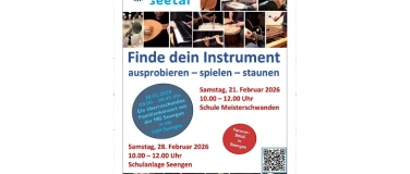 Event-Image for 'Finde dein Instrument! KMS Seetal, Instrumentenparcours 2026'